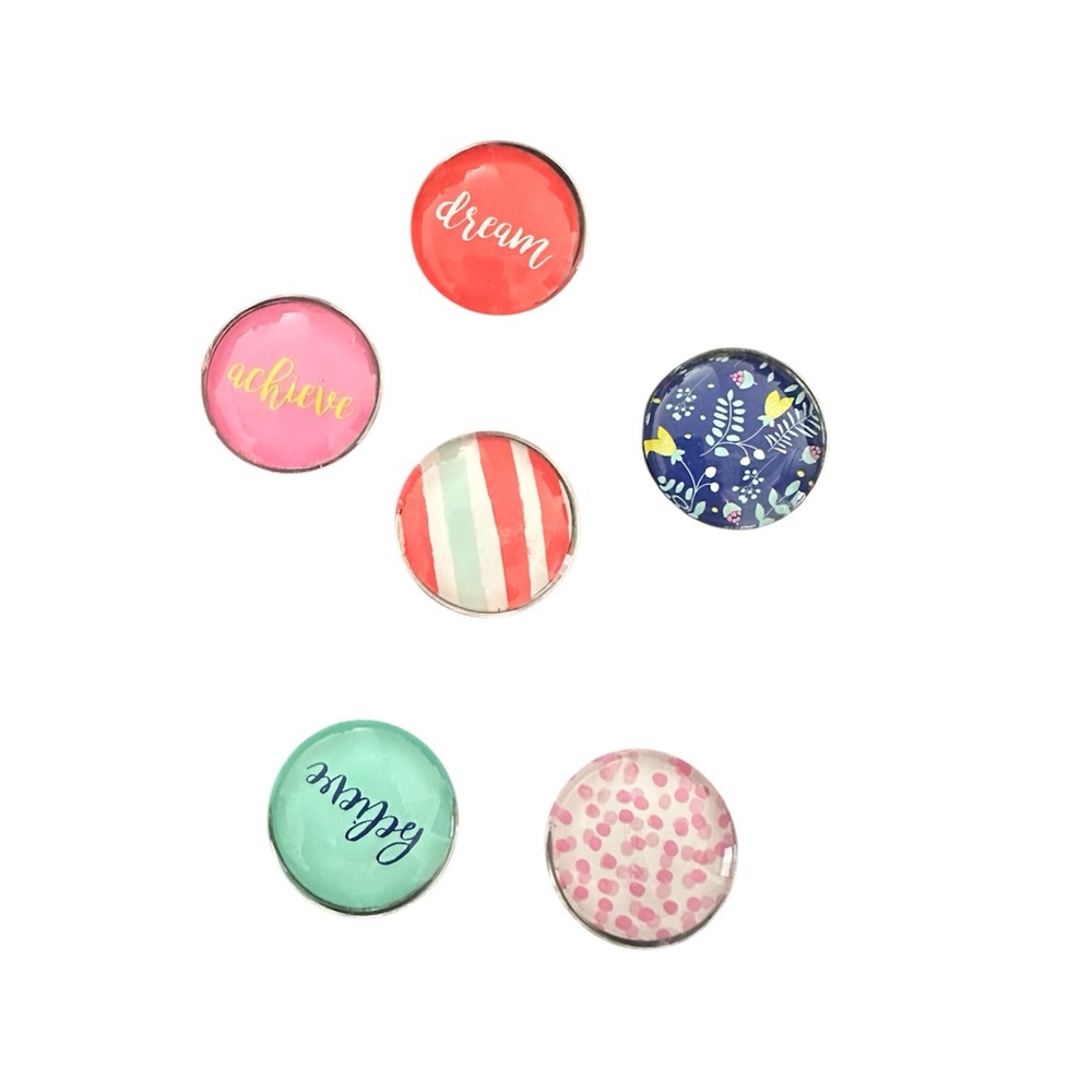 Colorful Inspirational Magnets Set